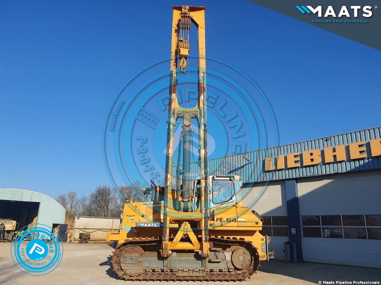 Liebherr RL64 Sideboom Pipelayer for sale at Maats Used Equipment