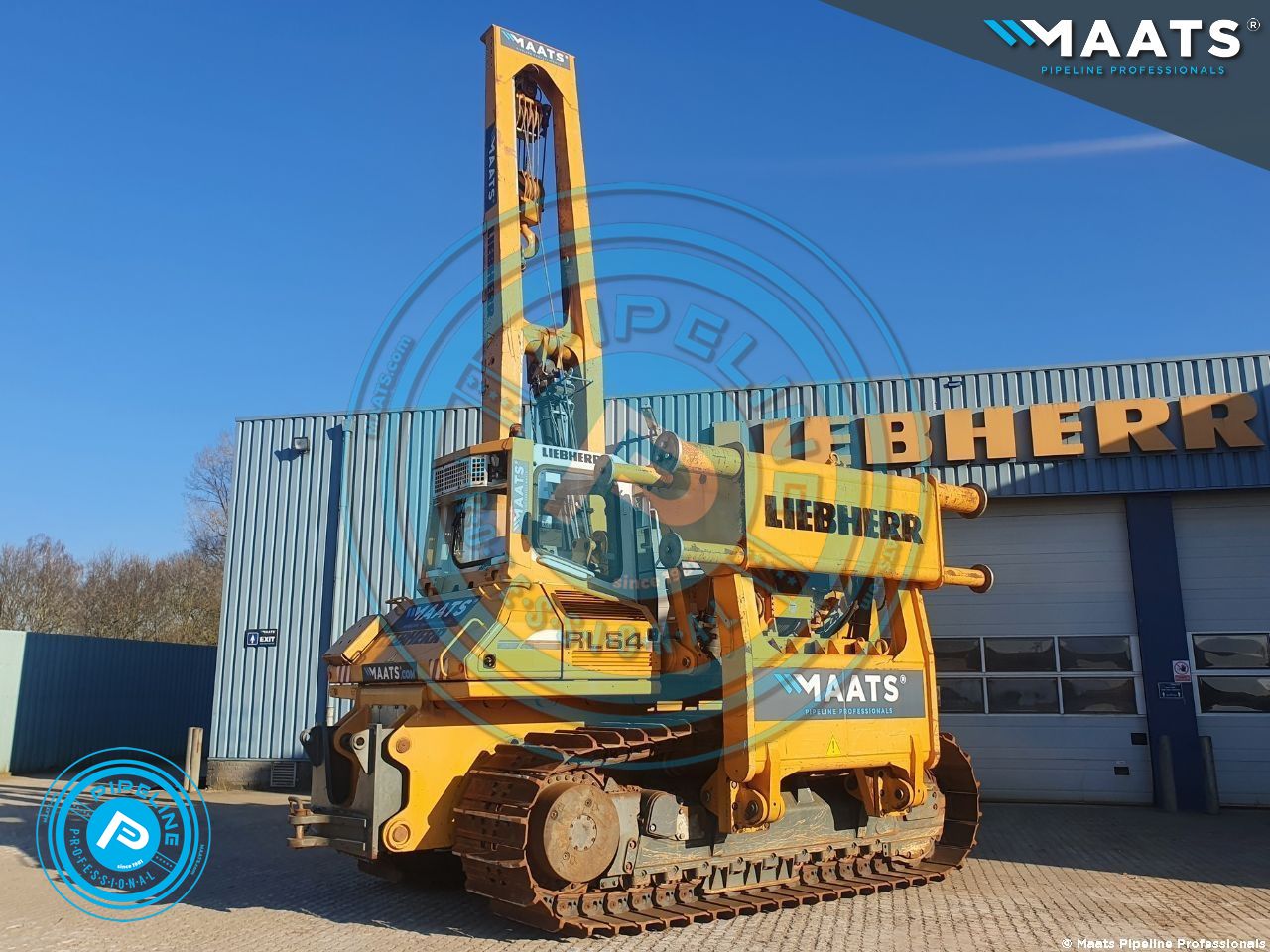 Liebherr RL64 Sideboom Pipelayer for sale at Maats Used Equipment