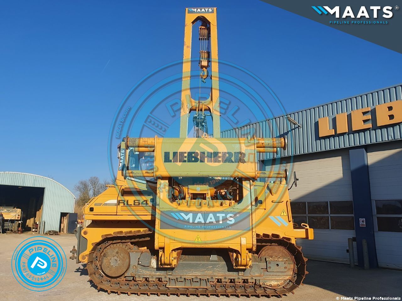 Liebherr RL64 Sideboom Pipelayer for sale at Maats Used Equipment