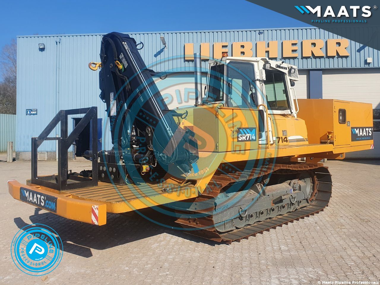 Liebherr SR714 Welding Tractor for sale at Maats Used Equipment