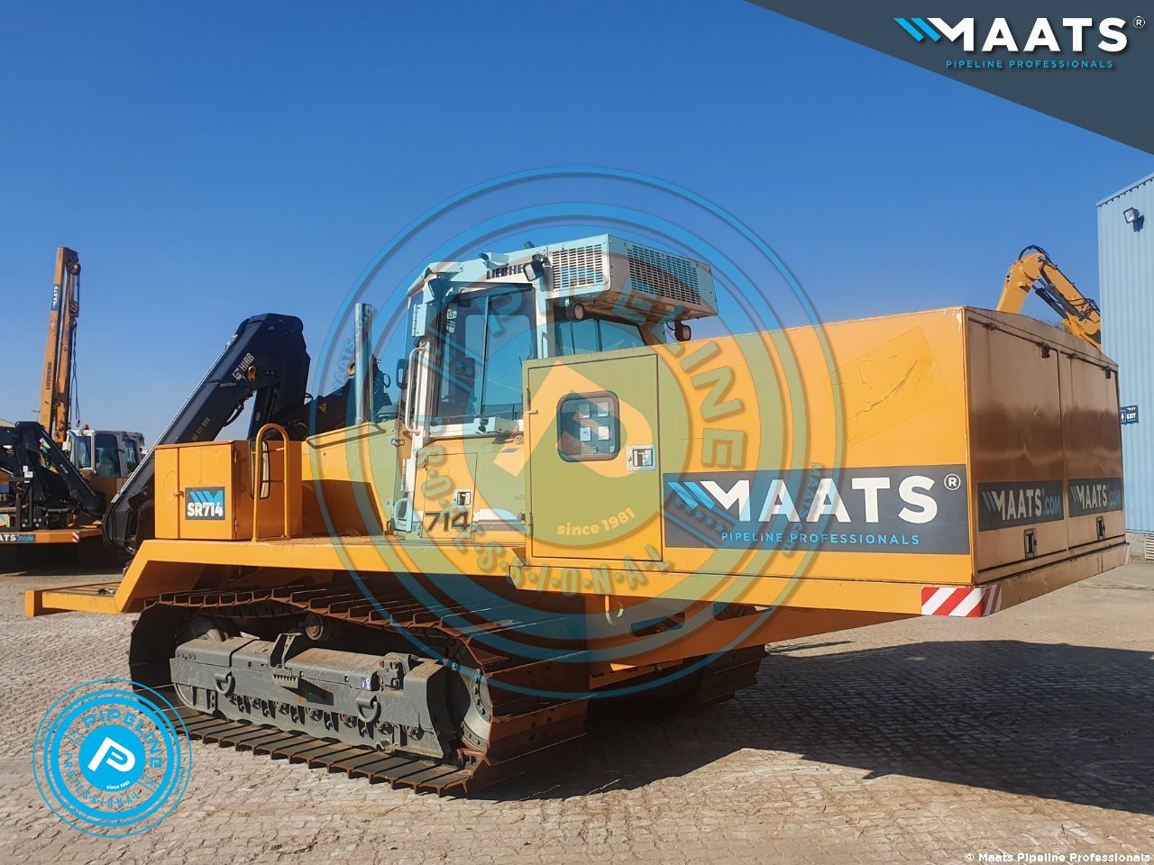 Liebherr SR714 Welding Tractor for sale at Maats Used Equipment