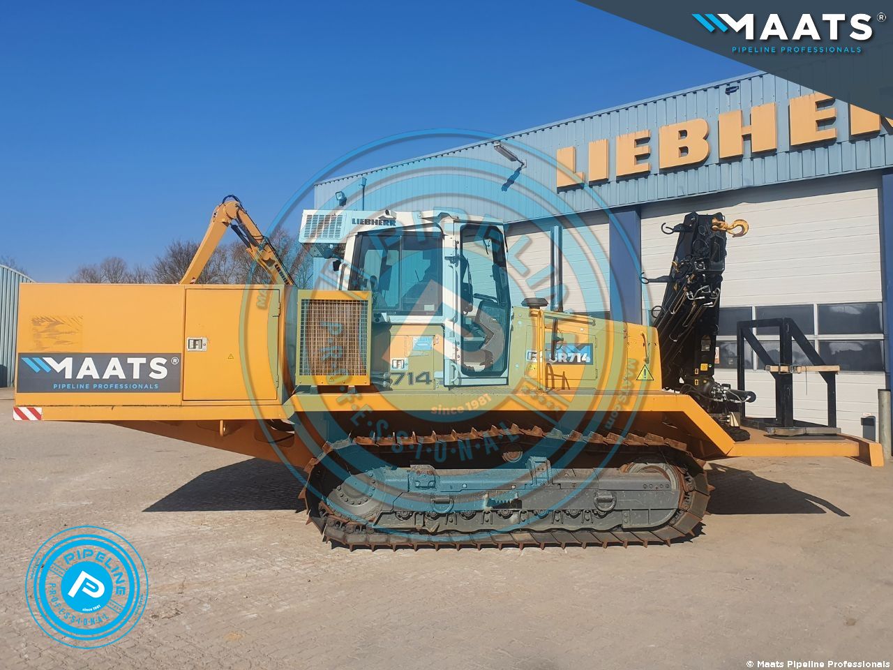 Liebherr SR714 Welding Tractor for sale at Maats Used Equipment