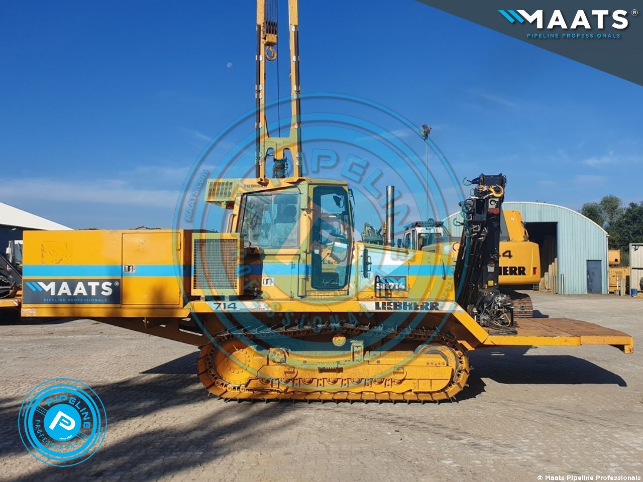 Liebherr SR714 Welding Tractor for sale at Maats Used Equipment