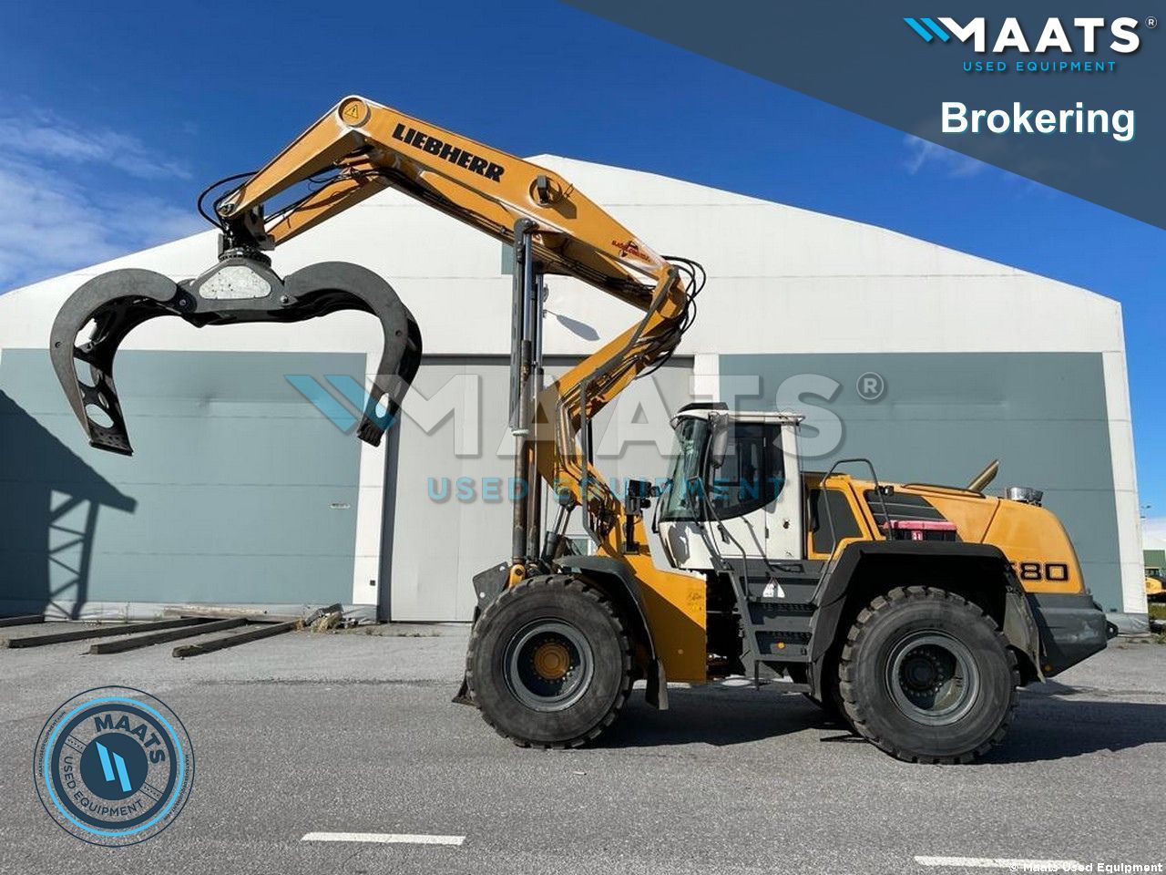 Liebherr L580 Loghandler Maats Used Equipment