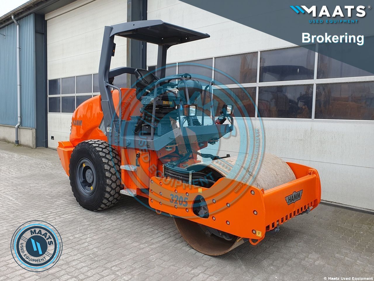 Hamm 3205 Maats Used Equipment